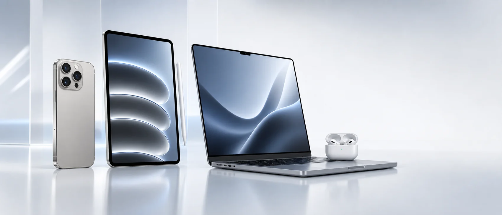 Banner de assistência especializada Apple