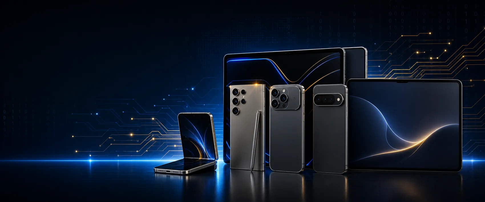 Banner de celulares e tablets
