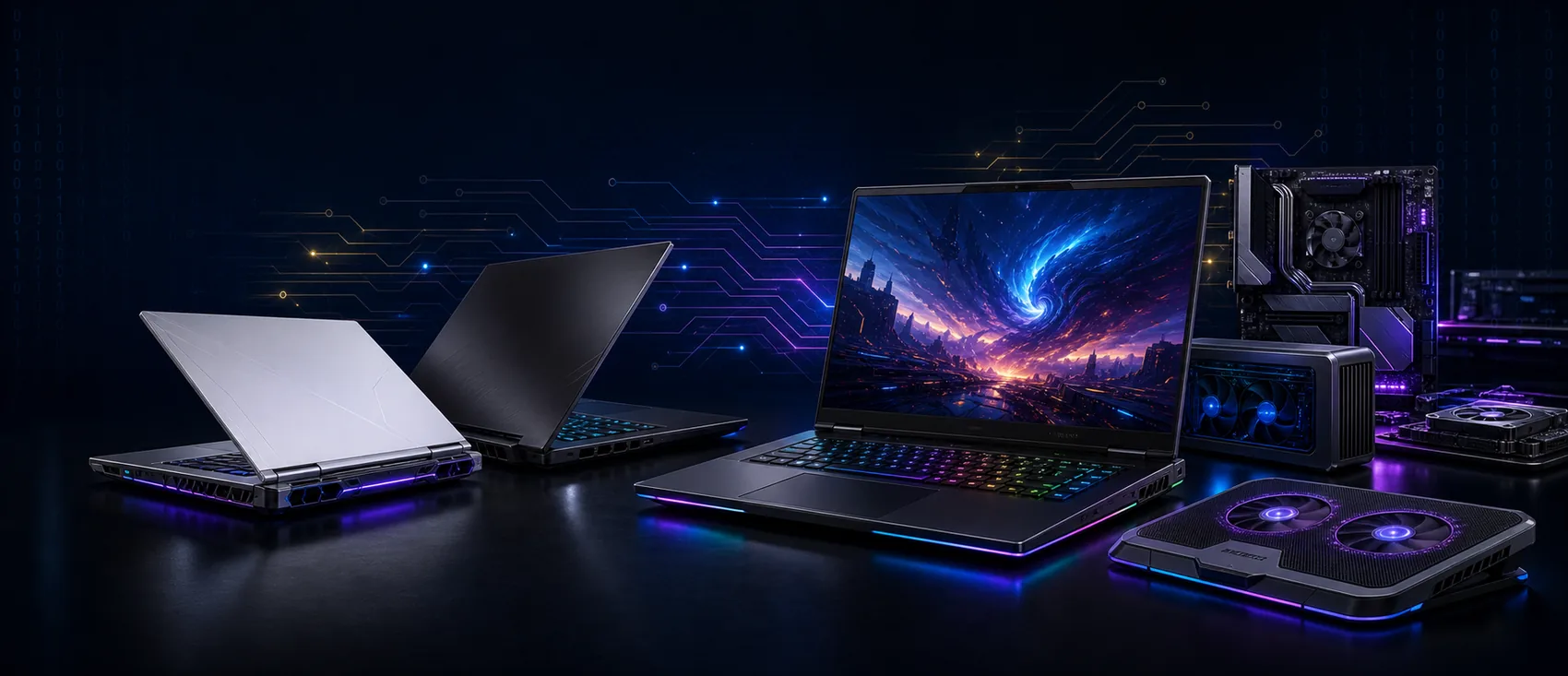 Banner de notebook gamer